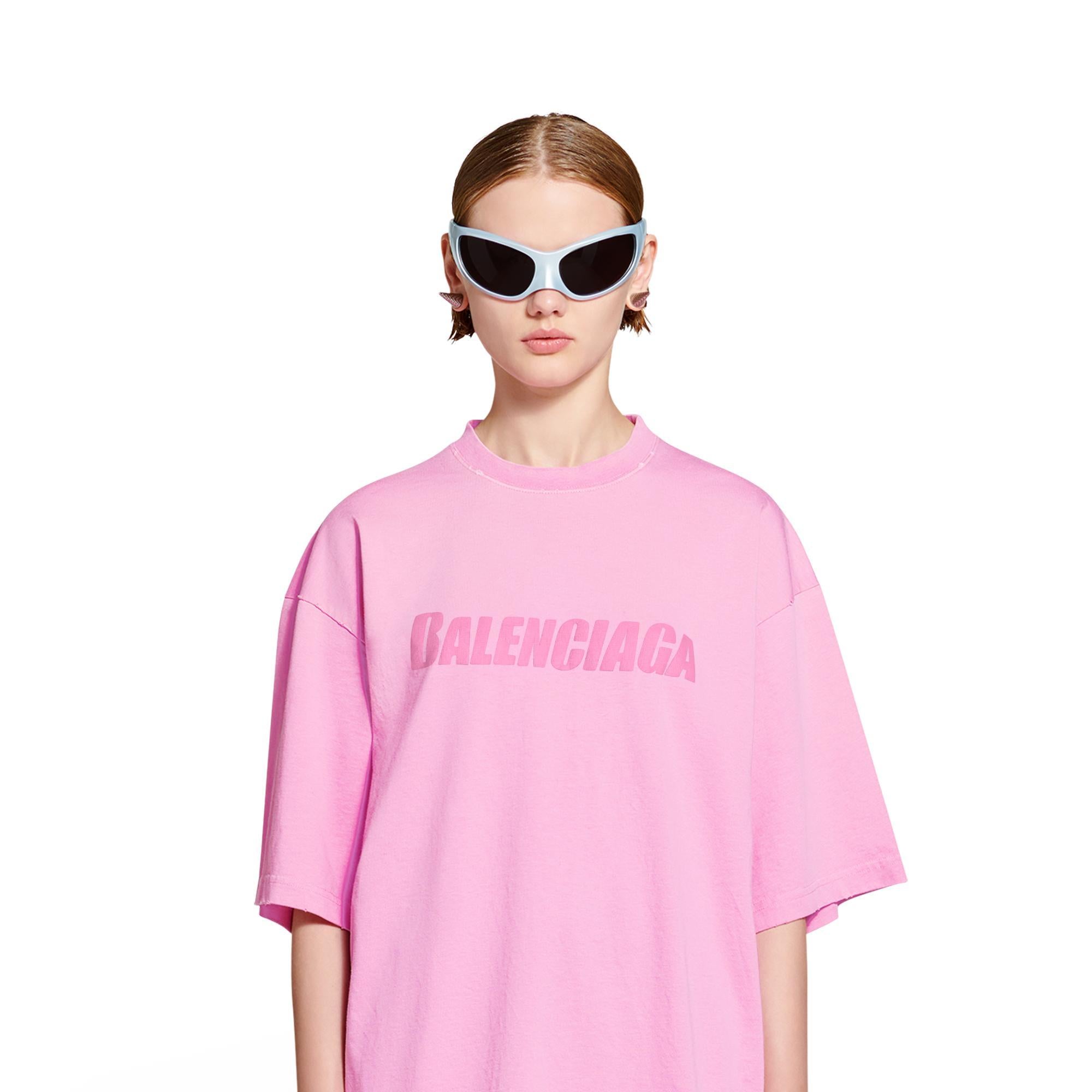 Women's Boxy T-Shirt - Pink/Pink