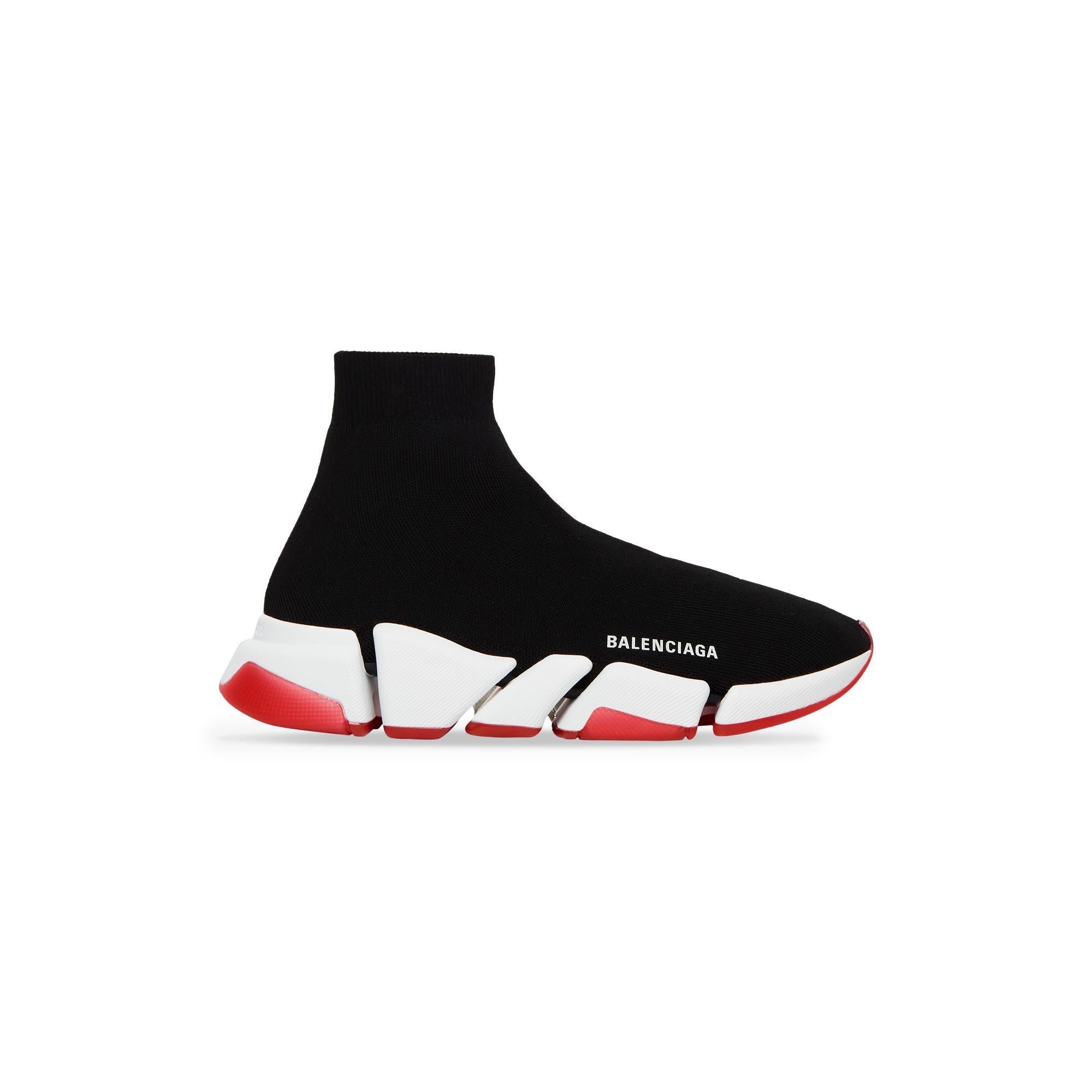 Men's Speed 2.0 Lt K.Recy/Bic Trasp - Black/White/Trasp Red