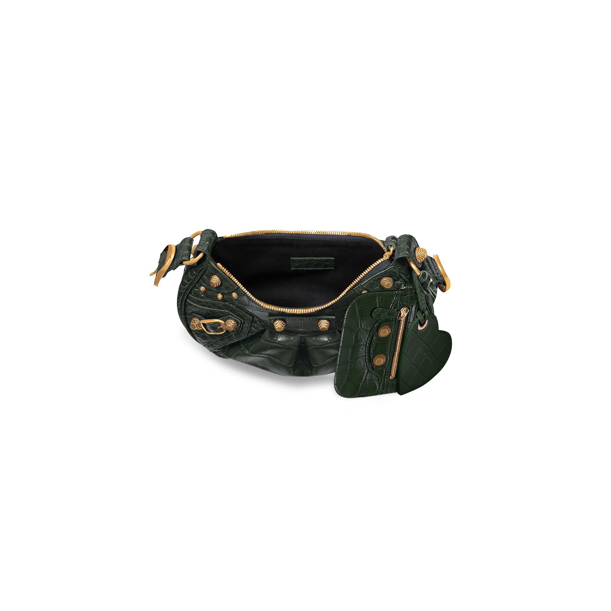 Women's Le Cagole XS Shoulder Bag - Forest Green