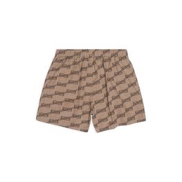 Women's Pyjama Shorts - Beige/Brown