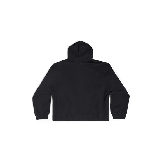 Men's Wide Fit Hoodie - Black/Black