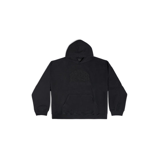 Men's Wide Fit Hoodie - Black/Black