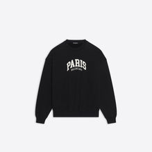 Women's Regular Crewneck - Black/White W