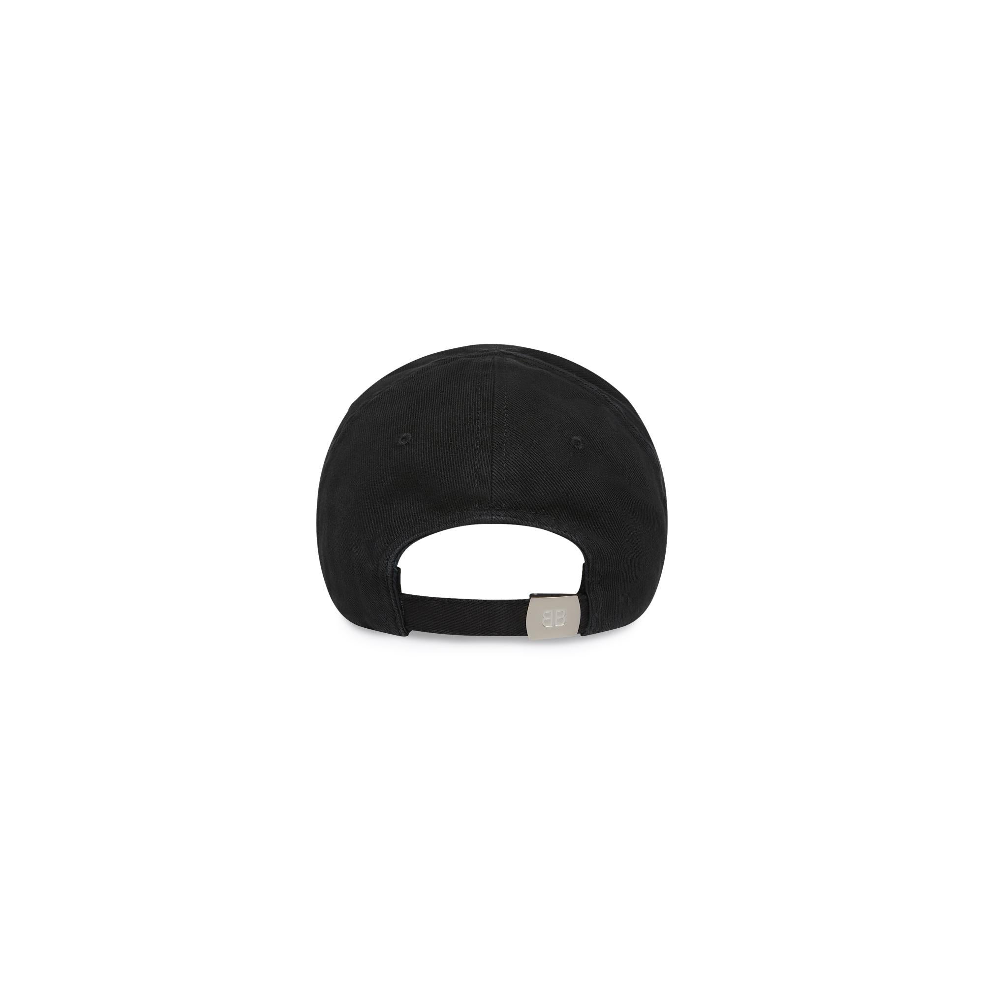 Men's Hat Paris City Cap - Black/White W