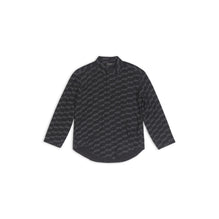 Women's L/S Minimal Shirt - Black/Grey