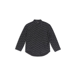 Women's L/S Minimal Shirt - Black/Grey