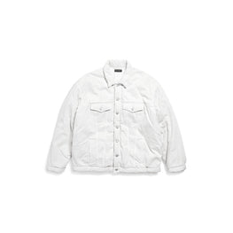 Men's Padded Jacket - Cream