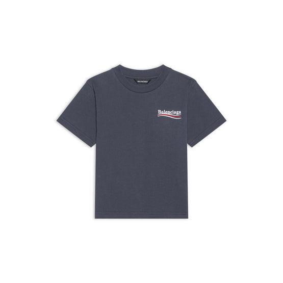 Kids S/S T-Shirt - Dark Grey/White/Red