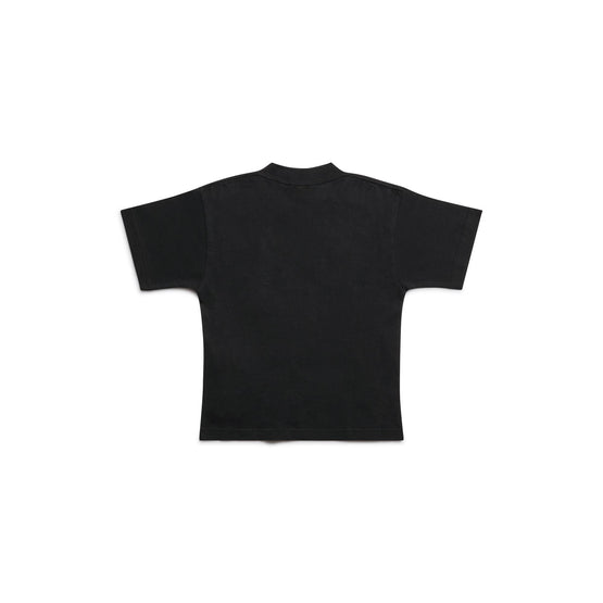 Kids S/S T-Shirt - Black/White