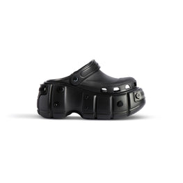 Women's Hardcrocs Rubb/Met Eff - Black/Black