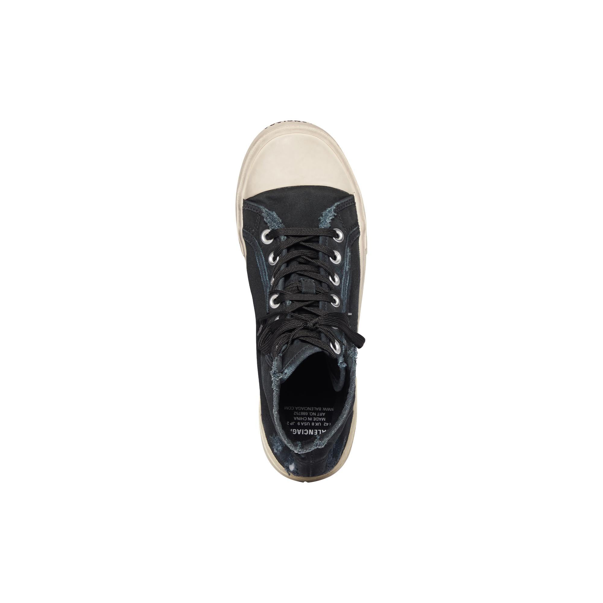 Men's Paris High Top - Black/White