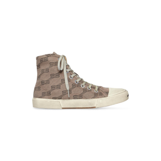 Men's Paris High BB Monogram/Nw - Dark Mink Grey/Brown