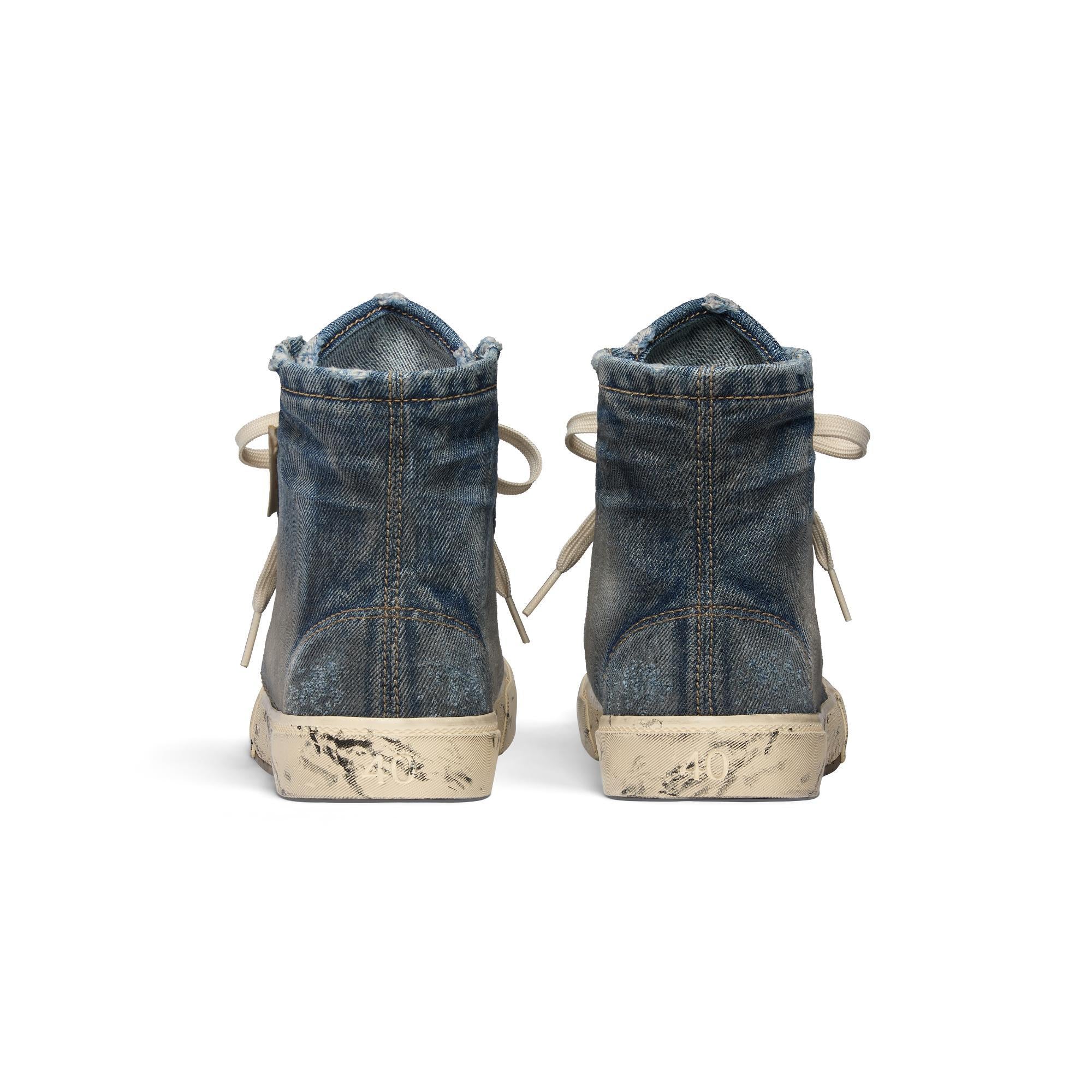 Women's Paris High Top 90'S Denim/W - Mid 90'S Blue