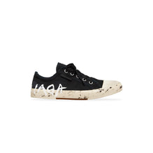 Women's Paris Low Back Graffiti/W - Black/White