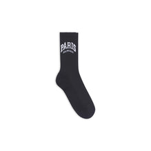 Men's Paris Tennis Socks - Black/White