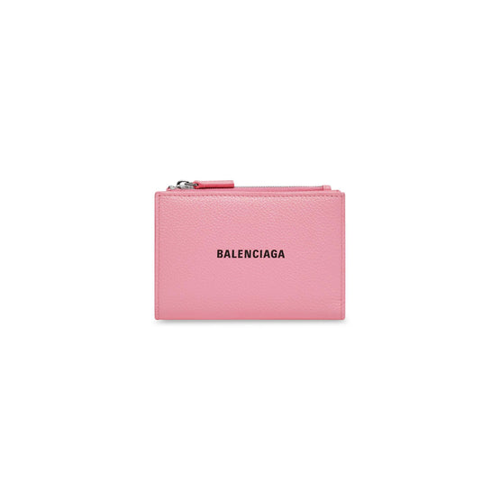 Men's Cash Folded Vert Card Holder - Sweet Pink/L Black