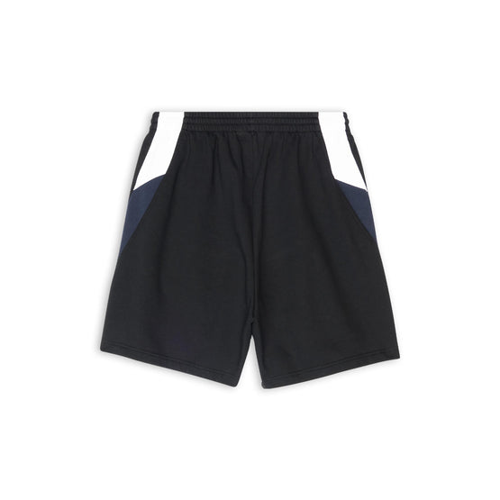 Men's Tracksuit Shorts - Black/White/Marine B