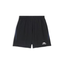 Men's Tracksuit Shorts - Black/White/Marine B