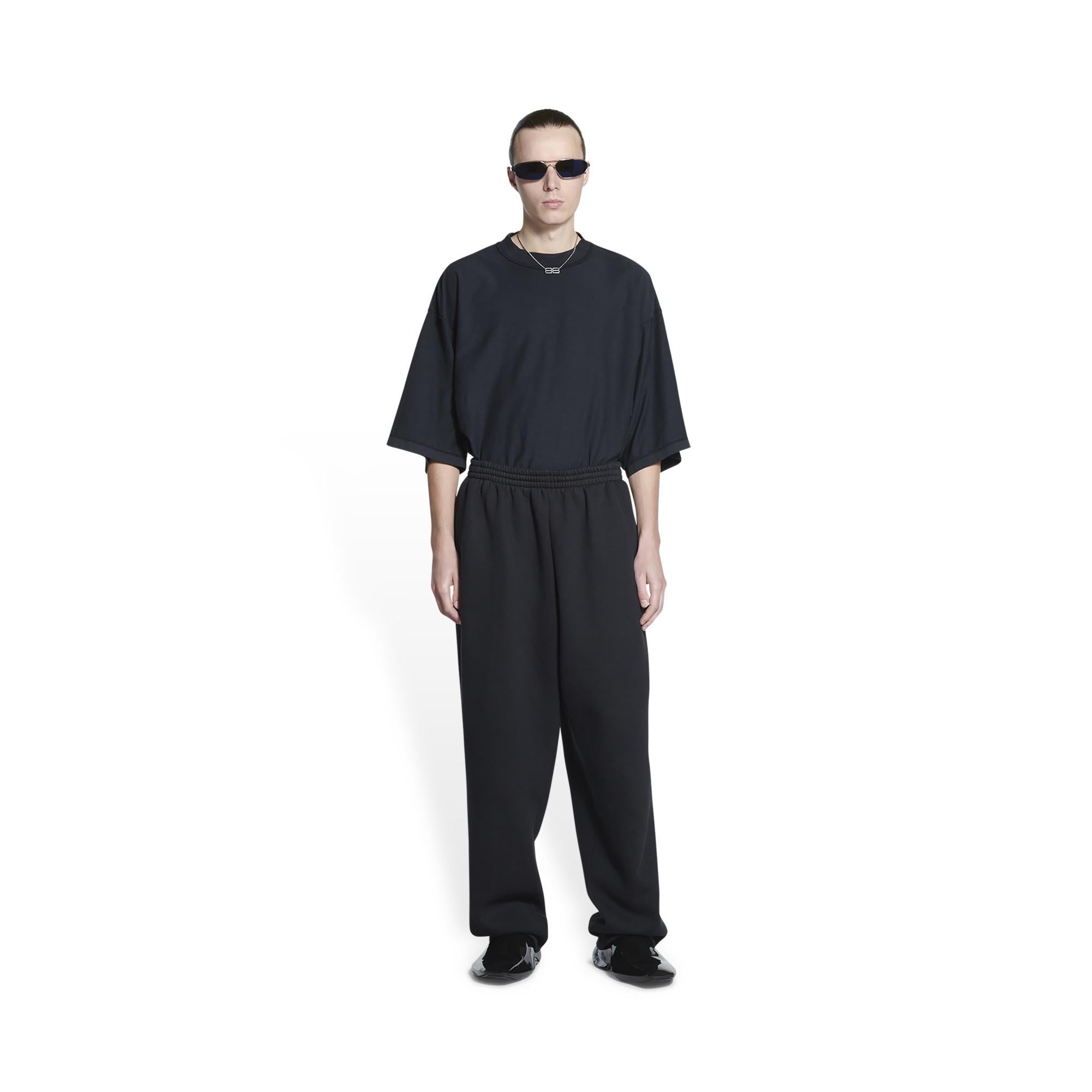 Men's Baggy Jogging - Overdyed Black