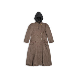 Women's Diy Coat - Coffee/Beige