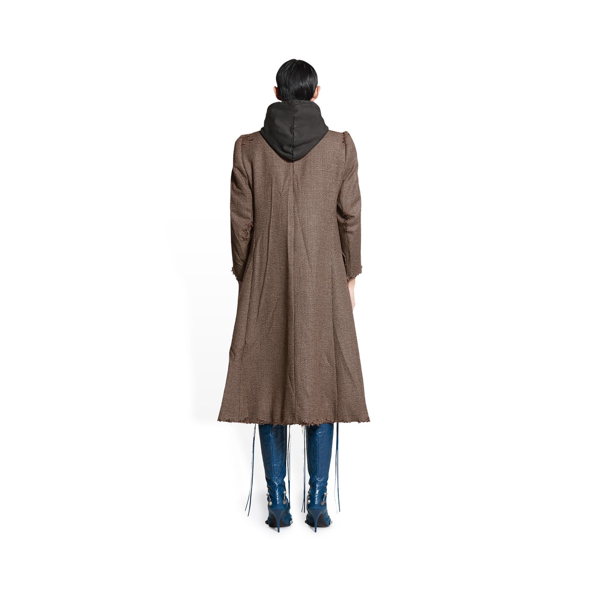 Women's Diy Coat - Coffee/Beige