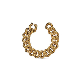 Women's Logo Bracelet - Antique Gold