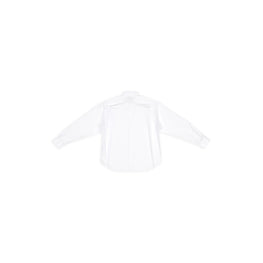 Men's L/S Large Fit Shirt - White