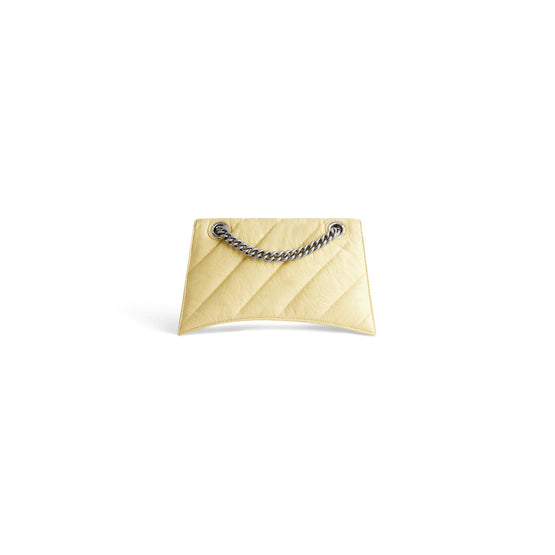 Women's S Crush Chain Bag - Butter Yellow