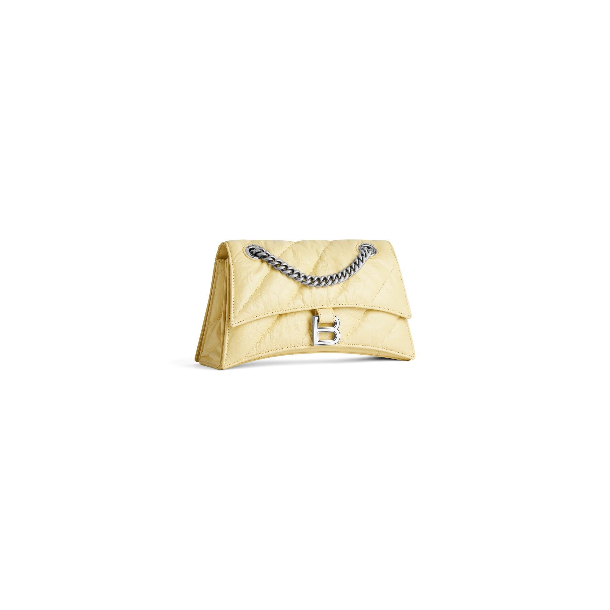 Women's S Crush Chain Bag - Butter Yellow