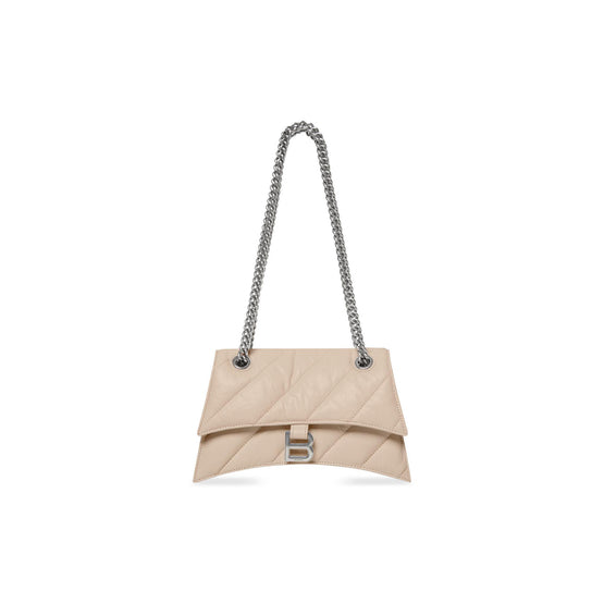 Women's S Crush Chain Bag - Sand Beige