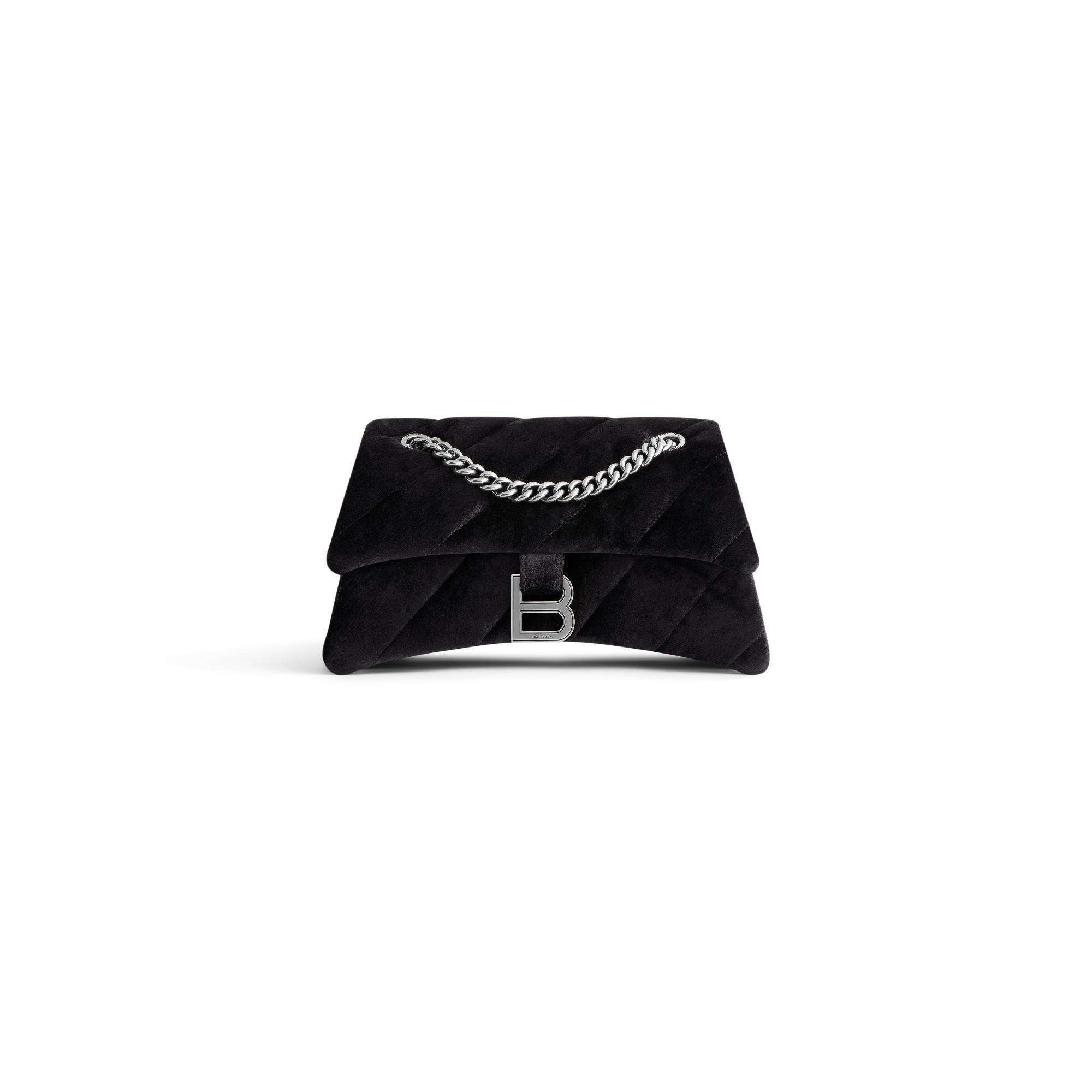 Women's S Crush Chain Bag - Black