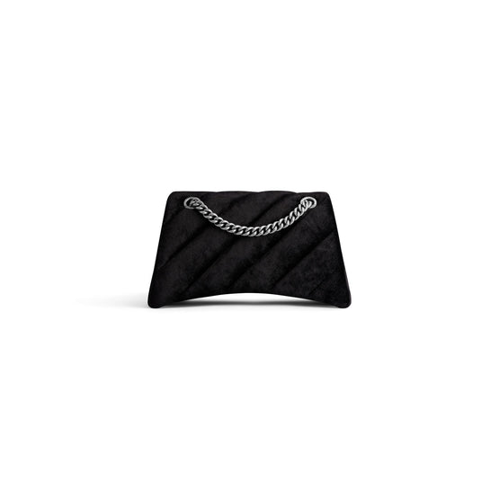 Women's S Crush Chain Bag - Black