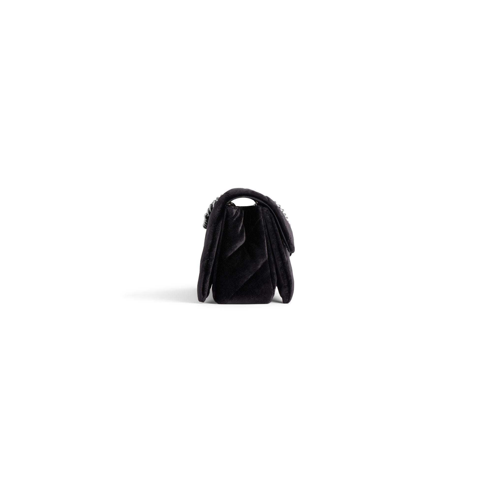 Women's S Crush Chain Bag - Black