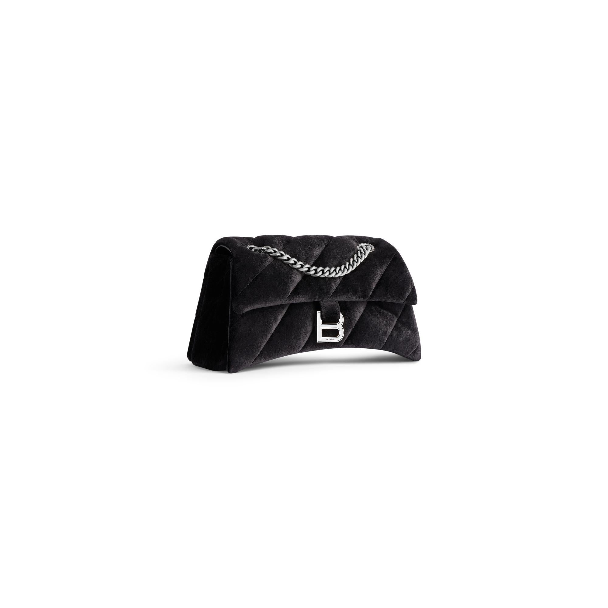 Women's S Crush Chain Bag - Black