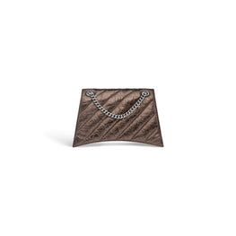 Women's M Crush Chain Bag - Dark Bronze