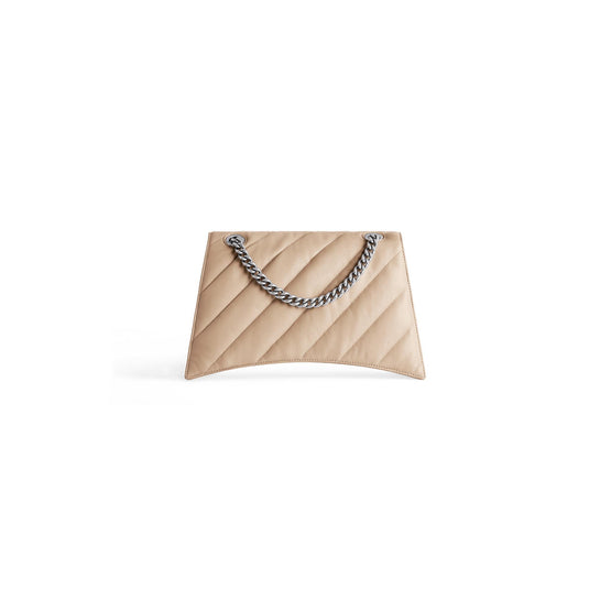 Women's M Crush Chain Bag - Warm Beige