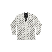 Women's All-Over Cardigan - Chalky White/Black