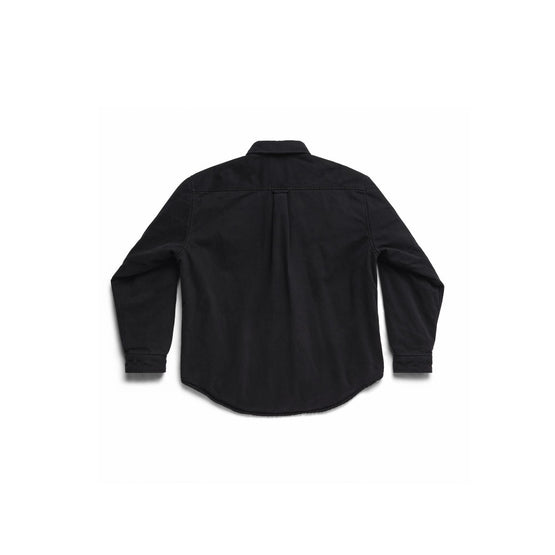 Men's Padded Shirt - Peach Pitch Black