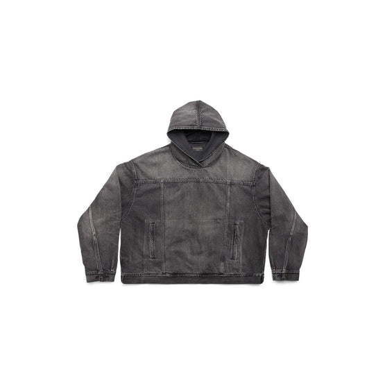 Men's Pull-Over Jacket - Eco Black