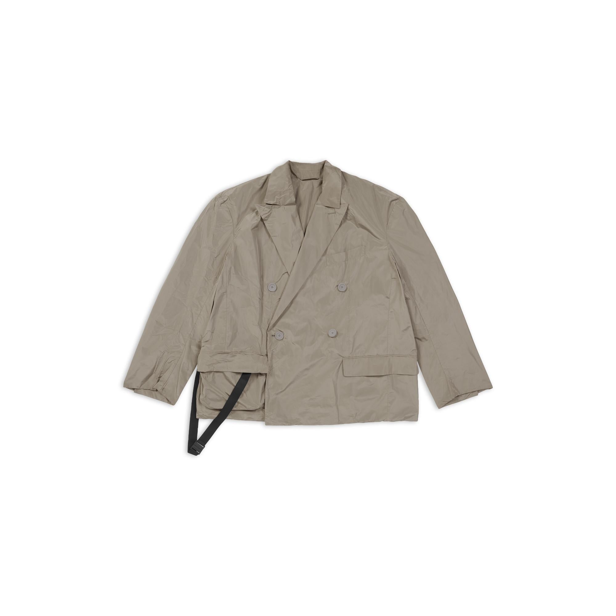 Men's Packable Jacket - Grey