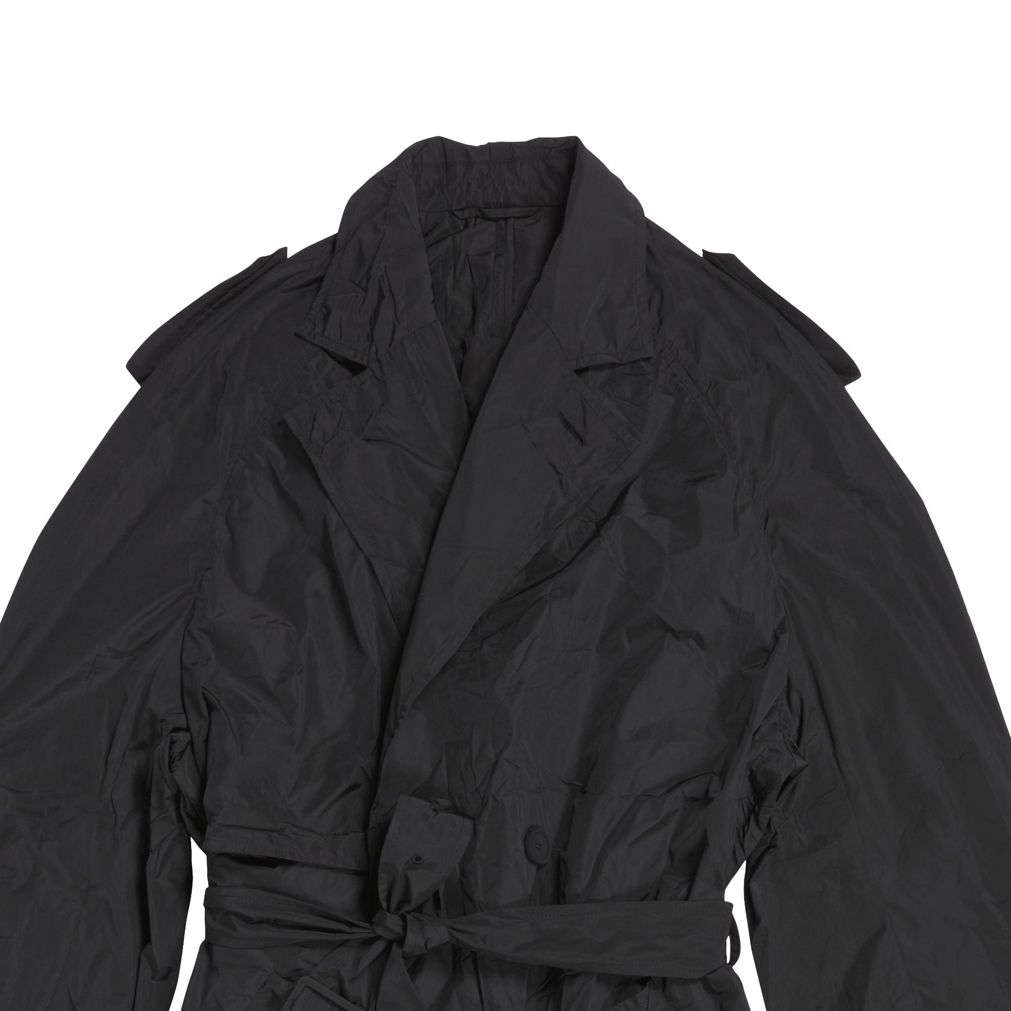 Women's Packable Trench - Black