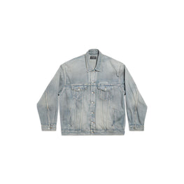 Men's Oversized Jacket - Clear Green