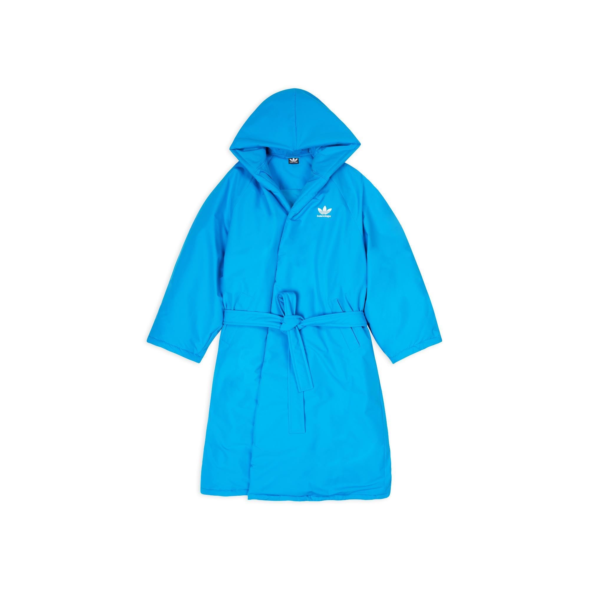 Men's Adidas Padded Bathrobe - A-Blue