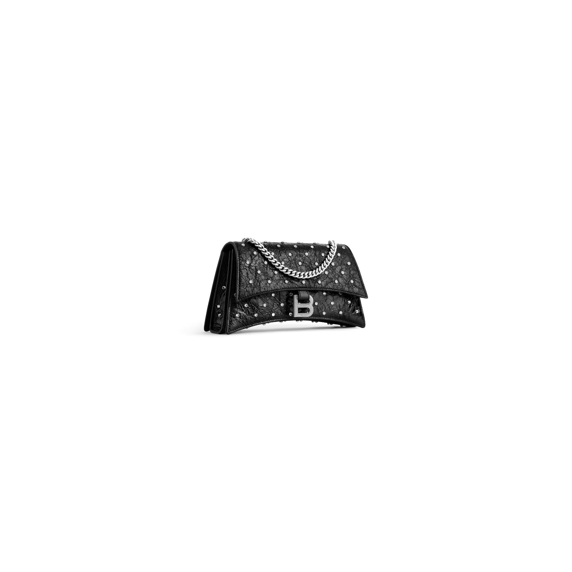 Women's XS Crush Chain Bag - Black