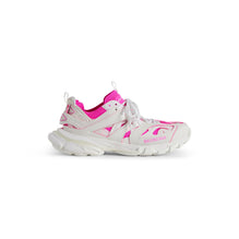 Women's Track Sock Contrasted/Nw - White /Fluo Pink