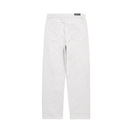 Women's Loose Fit Jeans - Cream