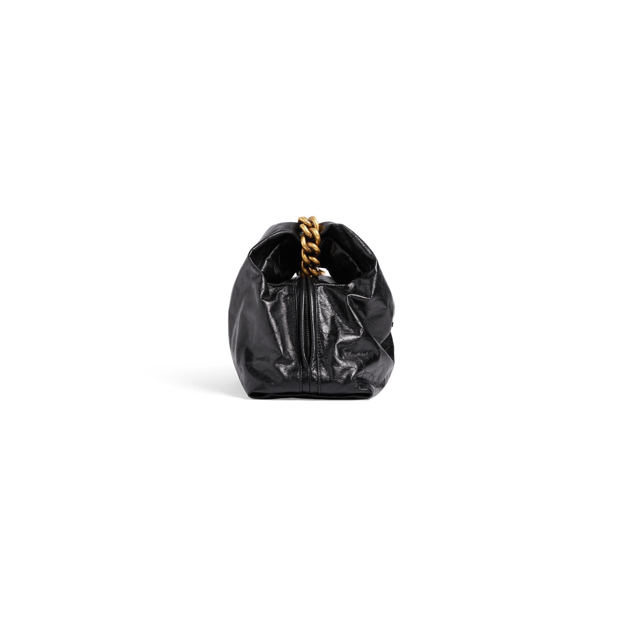 Women's S Puffer Bag - Black