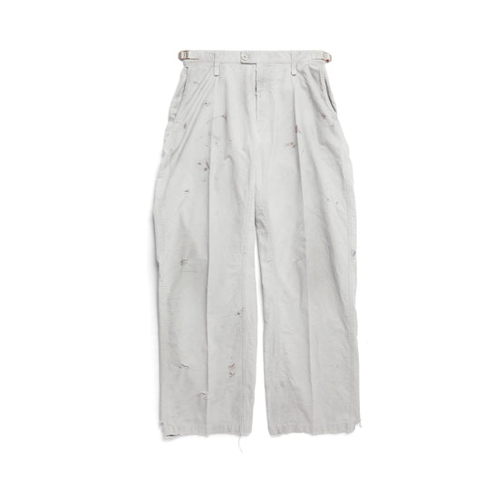 Men's Minimal Cargo Pants - Light Grey