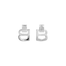 Women's Hourglass Crash M Earrings P - Silver