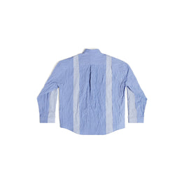 Women's Diy Shirt - Blue/Light Blue